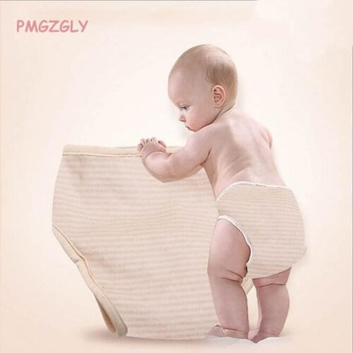 Nappy Soft Washable Reusable Infant diapers training pants 100% Cotton Impermeable Diaper cloth diaper breathable pocket diaper