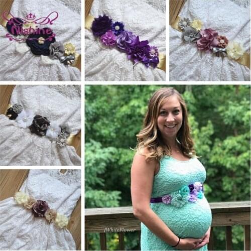 Nishine Fashion Handmade Roast Floral Women Sash Shining Pearls Rhinestone Polygonal Flower Belts Sequins Bowknot Waistband