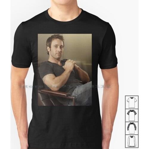 Alex O'loughlin Handsome T Shirt 100% Cotton Alex Oloughlin Alex Oloughlin Stevie Ray Vaughan Modest Mouse Modest Mouse Kip