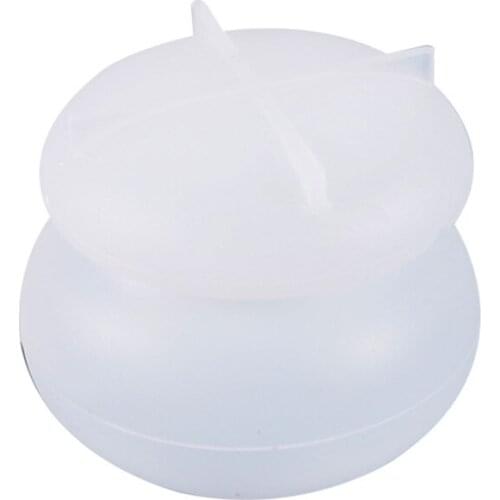 Crystal Epoxy Resin Mold Rouge Lipstick Jar Casting Silicone Mould DIY Crafts Storage Box Jewelry Decorations Making Tools