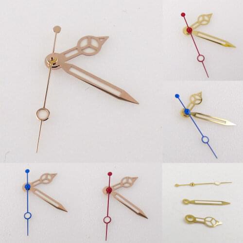 Gold Color Watch Hands Parts Fit For Japan NH35 NH36 7s35 4r35 7009 Automatic Movement Watch Pointers Accessories