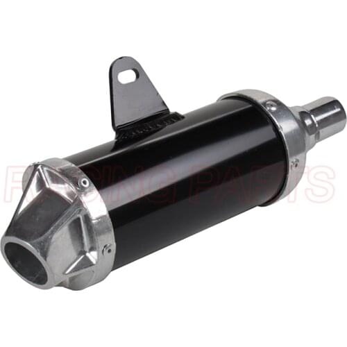 Aluminum Exhaust Muffler pipe For BBR Style Chinese KAYO BSE Apollo Pit Bike Dirt Bike 110cc 125cc