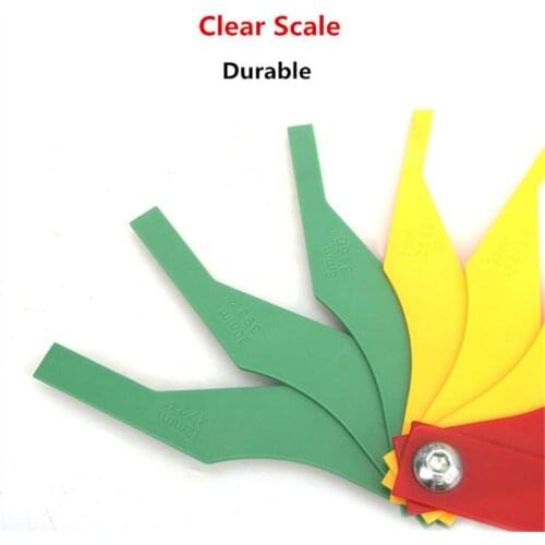 Car Brake Pad Scale Thickness Gauge Brake Block Protection Tool Feeler Detector