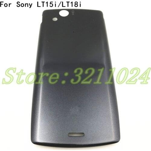 For Sony Ericsson Xperia Arc S LT18 LT18i LT15i LT15 Housing Battery Cover Door Rear Cover Chassis Frame Back Cover With Logo