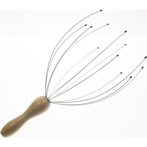 12 Claws Massager Body Massager Octopus Head Scalp Neck Equipment Stress Release Relax Massage Tens Pain Relief Head Care Tool