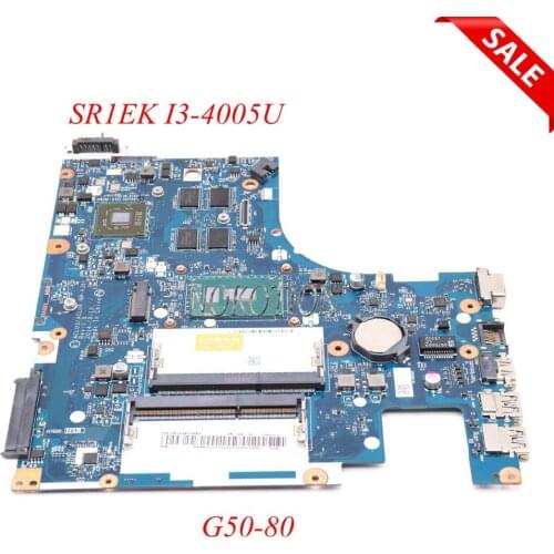 NOKOTION ACLU3 ACLU4 NM-A361 laptop motherboard For lenovo Ideapad G50-80 R5 M330 DDR3L SR1EK I3-4005U Main board full work