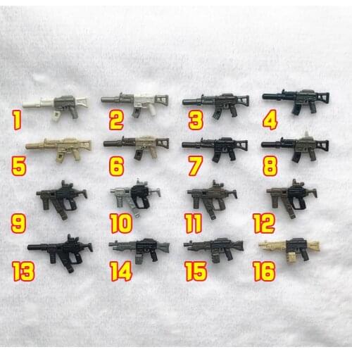 Mega Blocks Consturx Call of Duty Assult Rifle Weapons Shot Gun Unsc Spartan Tropper Detachable Collectible Accessory Toys