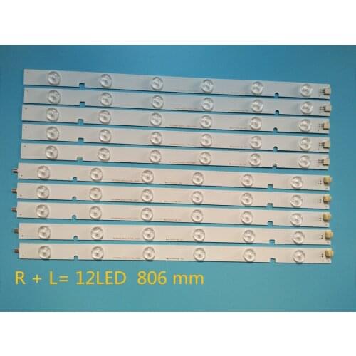 New Kit50pcs LED Retroilumination Strip for TOSHIBA TV 40L2400D SVT400A94-REV03-R L