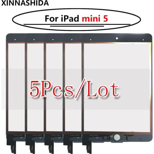 5pcs/lot NEW For iPad Mini 5 Quality Mini5 5th Gen 7.9" 2019 A2124 A2126 A2133 Touch Screen Digitizer Replacement Panel
