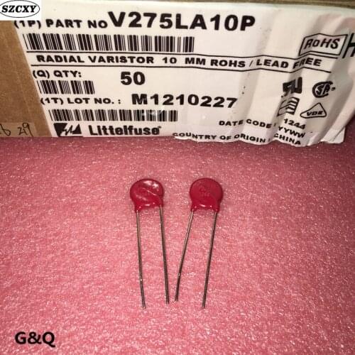 New and origina V275LA10P P275L10 275V 10MM varistor