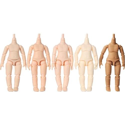 Moveable 13 Ball Jointed BJD Doll Body OB11 Dolls Kids Toys Making