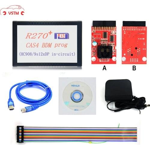 Original R270+ V1.20 Auto CAS4 BDM Programmer R270 CAS4 BDM Programmer Professional for bmw key prog