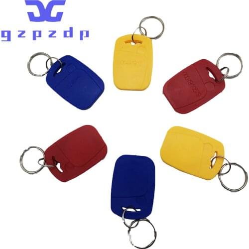 10PCS TK4100 Read Only RFID Tag 125KHz Proximity ID Card Keyfobs Key Fob Access Control Smart Card