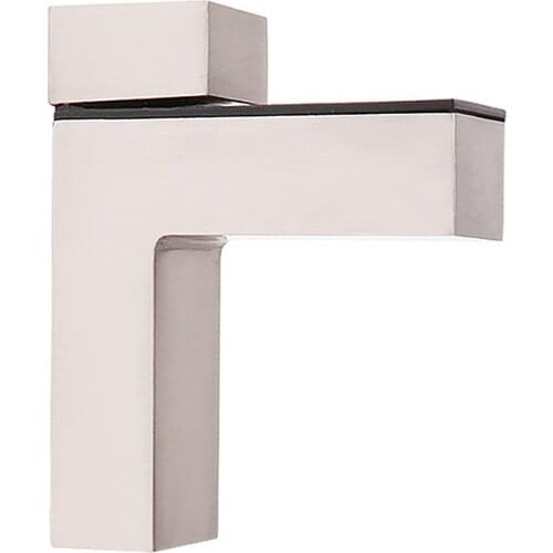 Glass Tool kit Shelf Brackets Wall Mount Metal Adjustable L Shape Partition Bracket Clip Holder For Home Office TN88