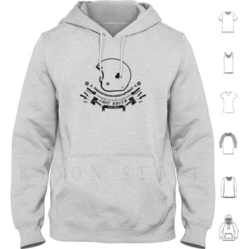 Sticker Ace Cafe Racer Hoodies Long Sleeve Cafe Racer Motorcycle Hot Rod Retro Whell Bike Helmet Classic