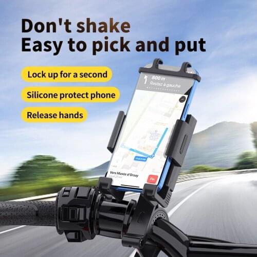 Bicycle Phone Holder Universal Mountain Bike Electric Car Motorcycle Navigation Mobile Phone Holder Cycling Equipment Bicycle
