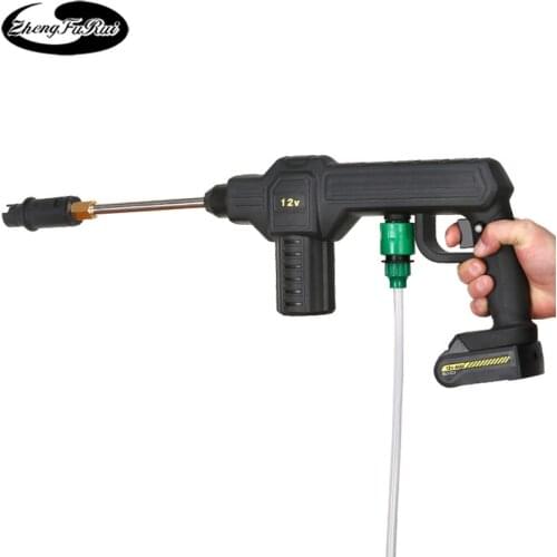 High pressure water gun car washing machine lithium battery car washing device wireless car washing pump pressure washer