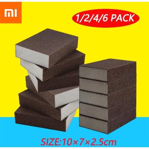 Xiaomi Magic Sponge Eraser Rust Remover Brush Dish Pot Cleaning Brush Sponge Emery Descaling Clean Rub Pot Kitchen Tools Gadgets