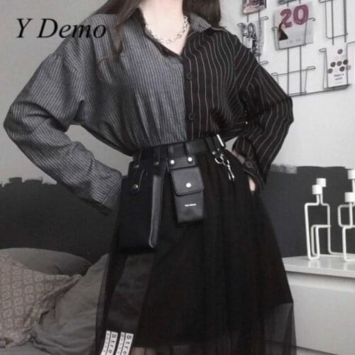 Женские рубашки в полоску Y Demo China At AliExpress