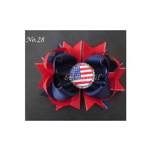 12pcs Free Shipping 5.5''Inch Cartoon Romantic Ribbon Hair Bows , Boutique HairBows/Hairclips,Girls' Hair Accessories