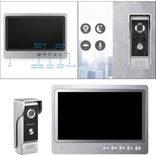 2.4G Wireless Wifi Smart IP Video Door Phone Intercom System Doorbell