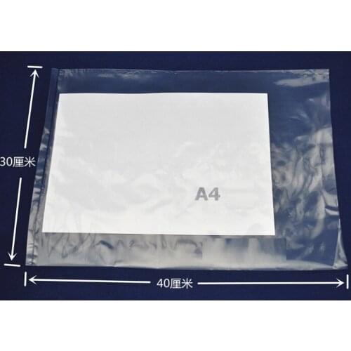 30X40CM 6C Transparent bag PE high pressure plastic bag 100PCS Vacuum bag