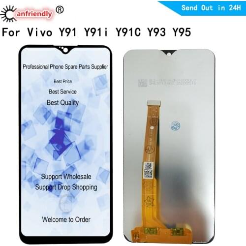 6.2" LCDs For Vivo Y91 Y93 Y95 Y91i Y91C LCD Display Touch panel Screen sensor Digitizer module with frame Assembly For Vivo Y91