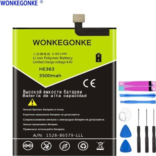WONKEGONKE for Nokia 8.1 TA-1119 TA-1128 HE363 Battery