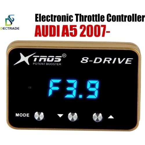 DECTRADE Car Electronic Throttle Controller Racing Accelerator Potent Booster For Audi A5 2007- Tuning Parts 8 Drive