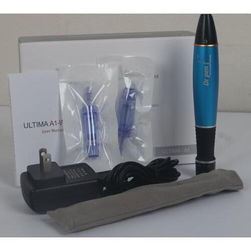 Wireless rechargeable Derma Pen Ultima A1 home use for Skin Care Anti Wrinkle Microneedle System Electric Auto dr Pen A1-w Drpen