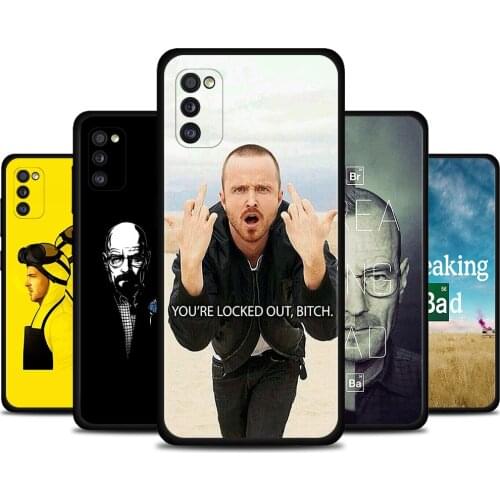 Case For Samsung A91 A72 A71 A52 A51 A42 A41 A32 A31 A21s A21 A12 A11 A02s A02 A01 Fundas Breaking Bad Chemistry Walter white