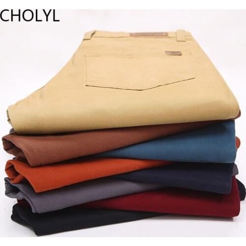 CHOLYL Mens Summer Jeans