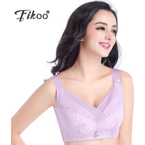Fikoo Sexy Full Coverage Comfortable Bras for Women Thin Non Padded Vest Brassieres with Mesh D E Cup Black Blue