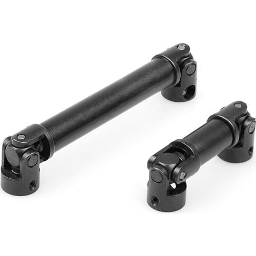 Metal Alloy Driveshaft Transmission Shaft for Axial SCX24 90081 RC Model Car Upgrade Parts