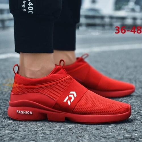 Daiwa Fishing Shoes Sneakers Flats Sport Footwear Men Women Couple Shoes New Fashion Lovers Shoes Casual Lightweight Shoes
