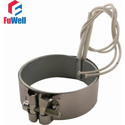 60mm x 30mm Mica Band Heater 220V 170W 60mm Inside Diameter Stainless Steel Heating Element for Injection Machine