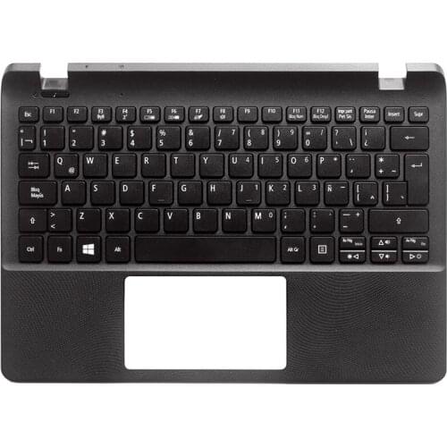 New LA laptop keyboard for Acer Aspire E3-111 V3-111 Latin Keyboard with Palmrest COVER no touchpad