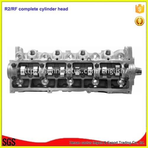 Complete cylinder head R2 RF HW AMC 908 750 R2Y4-10-100A for Kia Besta/Sportage 1998cc 2.0TD+2184cc 2.0D 8v 1985/90