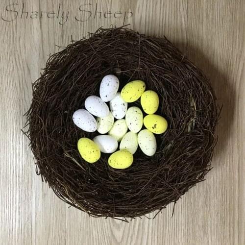 Newborn Photography Handmade Props Bird Nest Baby Boy Photo Shoot Posing Prop Infant fotografia Accessories bebe fotoshoot