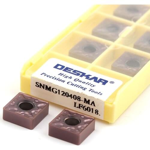 SNMG120404 MA SNMG120408 MA SNMG120404 MA LF6018 Carbide alloy blade CNC lathe tool Turning inserts Stainless steel turning tool