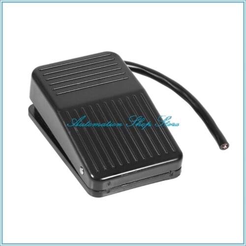 SPDT Nonslip Metal Momentary Electric Power Foot Pedal Push Button Switch FS-1