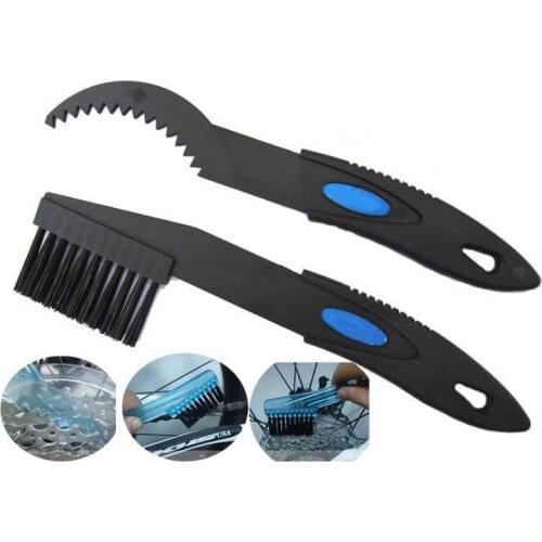 Cycling Bicycle Chain Clean Brush Cleaner Scrubber Repair Tools Portable Mountain Bike Wash Tool Set Brush Cleaning Accessories