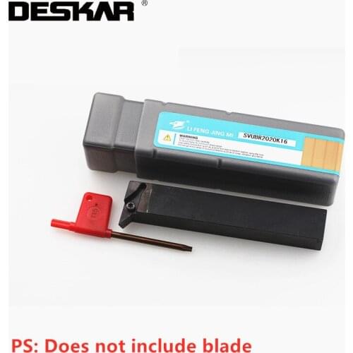 1PC DESKAR SVUBR1616H16 SVUBL1616H11 SVUCR1616H11 SVUCL1616H16 CNC Lathe Cutter Cutting Carbide Inserts Arbor Turning Tool VB/VC