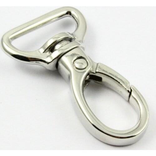20 Pieces 50x21mm Swivel Snap Hook Metal Lanyard Hook Paracord Lobster Trigger Clasp Clips