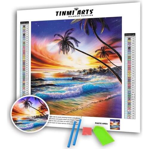 5D Diamond Painting Full Round New Arrival Scenery Home Decoration Diamond Embroidery Nature Picture Beading Diamond Mosaic