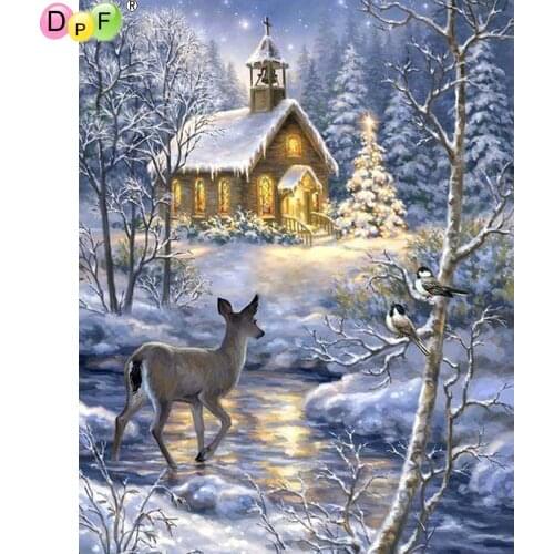 5D DIY Diamond Painting deer round/square Cross Stitch Diamond Embroidery kits Diamond Mosaic home Decorative drill