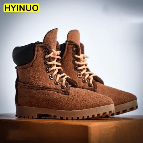 4 Colors1/6 Scale Men Accessories Handsome Hiking Boots Male high-top Suit Clothes Clothing Shoes Set For12"Figure Male BodyDoll