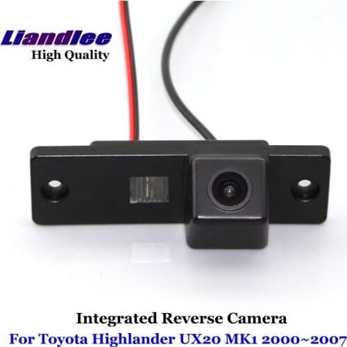 Car Rear View Camera For Toyota Highlander UX20 MK1 2000--2007 2008 2002 2003 2004 Reverse Camera Full HD CCD Car Accessories