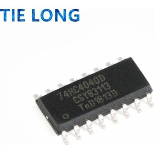 10pcs/lot New original authentic 74HC4040D 74HC4040 SOP-16 binary counter In Stock