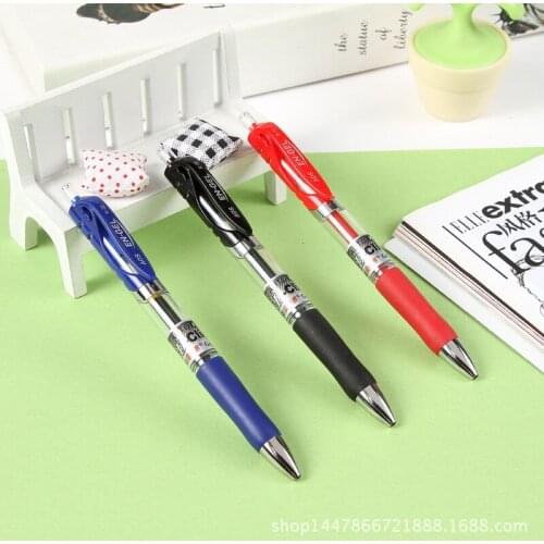 Hot Selling 1pcs Gel ink pen Click type classic use pen office gel pen